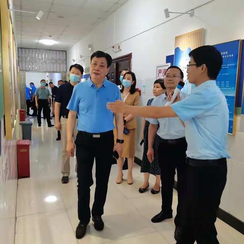 省医保局副局长孙晓灿莅临我县调研指导工作