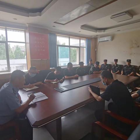 三大队对“军事日”活动车辆、装备展示工作进行部署