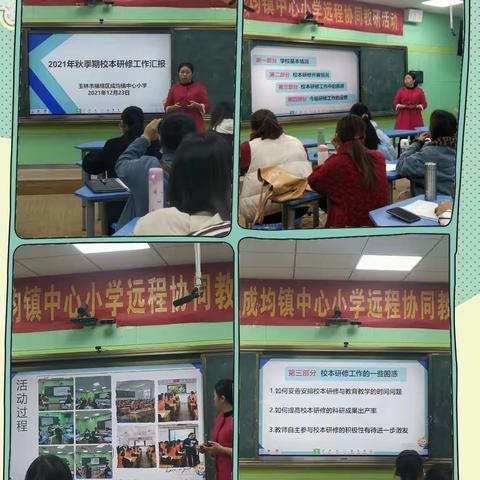 示范引领促发展 聚焦教研共成长——成均镇中心小学校本研修现场展示活动