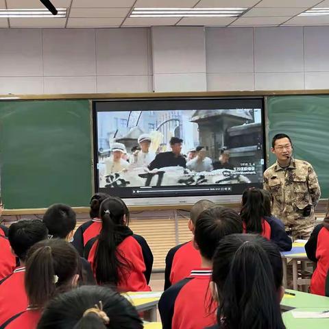 观摩中学习 交流中成长——170团中学班会观摩课