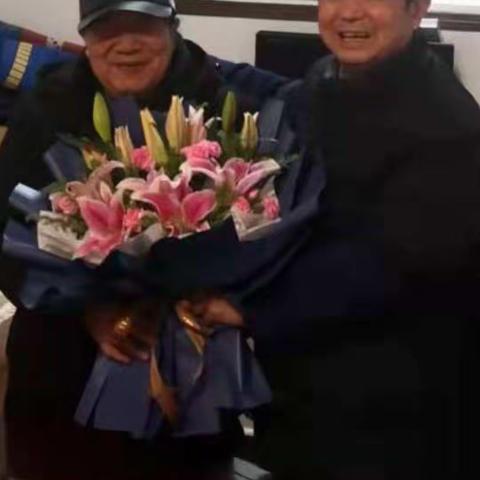 夕阳溢彩，学忠拜师