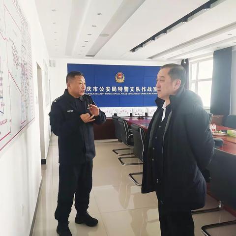 除夕佳节！副市长宋鸿源到巡特警支队检查指导节日战备工作 慰问一线执勤警力