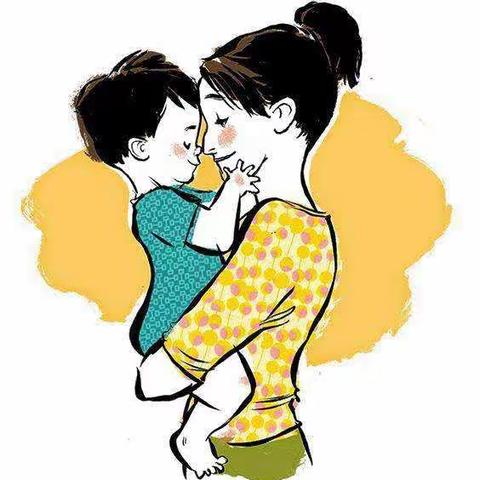 殷都区安丰乡下天助小学“母亲节”特别活动——与妈妈的合影