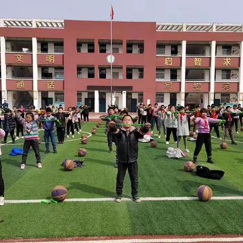 阳光大课间，活力满校园—台前县清水河乡甘草抗日小学大课间活动