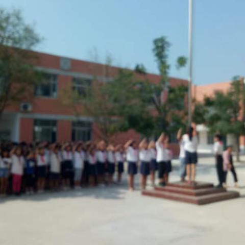 后杨楼小学开学典礼