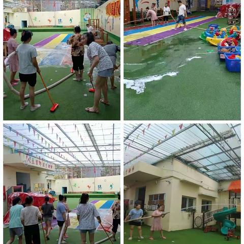 净校园，迎开学——江北蓝天幼儿园开学卫生篇