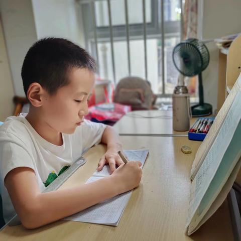 我的快乐暑假生活——一年级10班舒俊泽