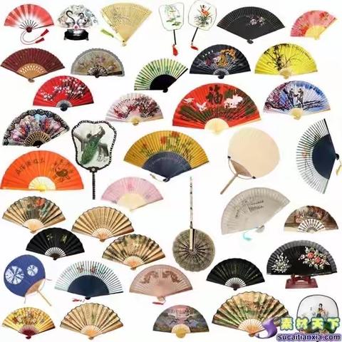 南浔镇堰四幼儿园小班组线上亲子绘画团扇活动