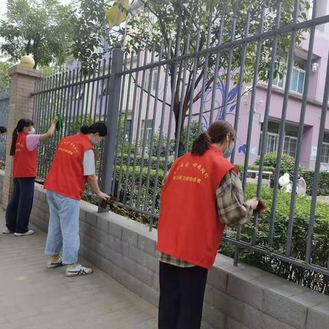 “周末哪里去，一起做公益”——郭杜街道中心幼儿园志愿者活动