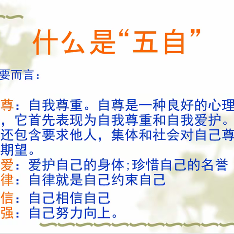 [立洋初中八十八班]懂得洁身自爱，让青春绚丽多彩—立洋外国语初中八十八班十月爱国主义教育之爱个人篇