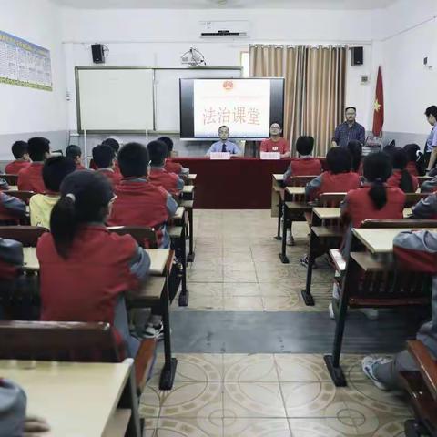 法治进校园，安全伴我行－－–永明小学法治课堂进校园宣讲活动