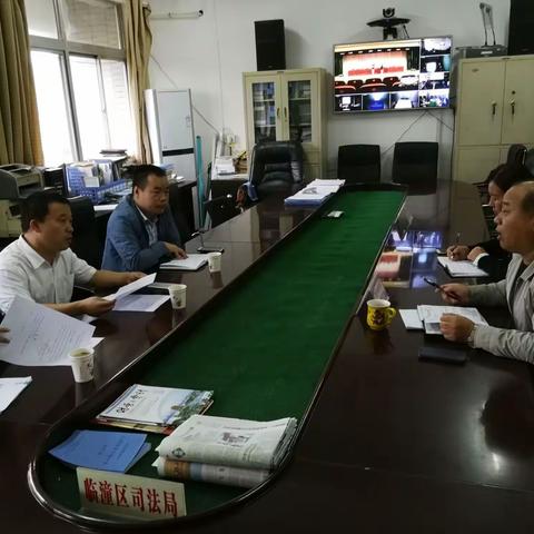 区编办来区公证处实地核查事业单位法人年度报告工作