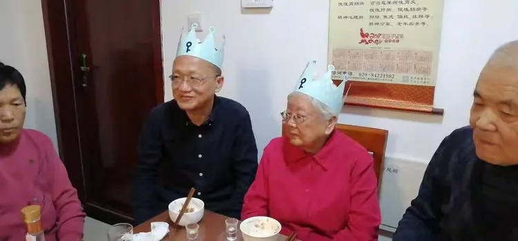 热烈祝贺我的婶娘张素云女士八十大寿