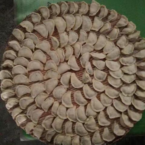 幼儿园今日午餐 饺子