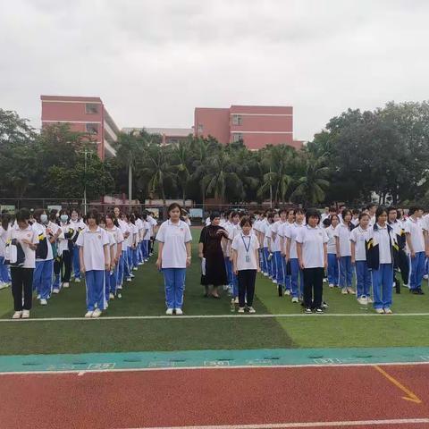 以测促练，备战中考——海口市长流中学2023届九年级体育考试第一次模拟测试