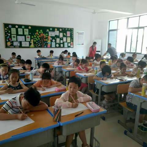 快乐写画庆六一/参与就好/下次还有下次哦……