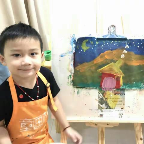 童画林2017年暑假中班学员--黄晟懿