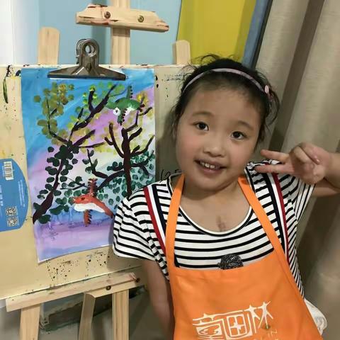 童画林2017年暑假中班学员--苏渝炫