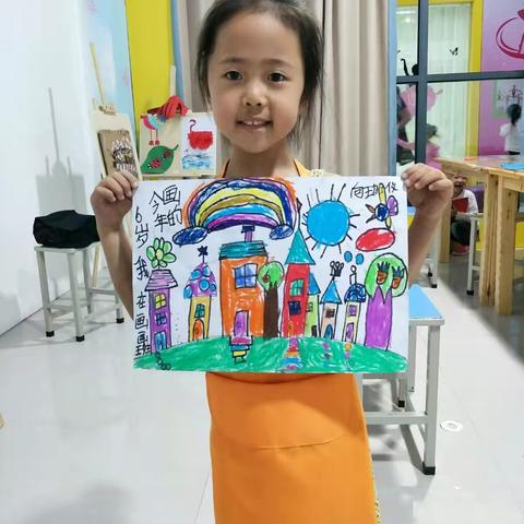 童画林秋季学员珈仪宝贝