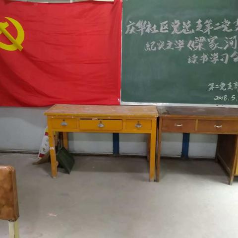 庆华社区党总支第二党支部《梁家河》读书学习会圆满完成
