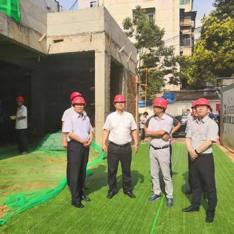 碑林区副区长聂文斌督导重点项目建设