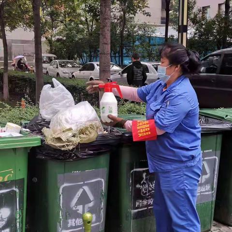 长乐中路街道东尚社区开展迎接国卫复审病媒生物防制工作