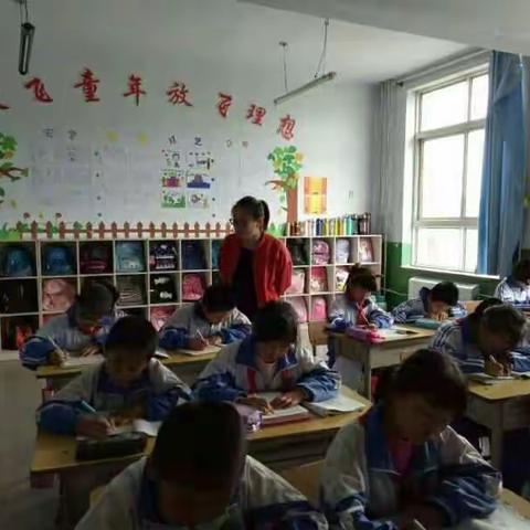 实践练兵弘扬传统文化 规范书写展示书法魅力 ---小寺沟镇中心小学书法比赛活动