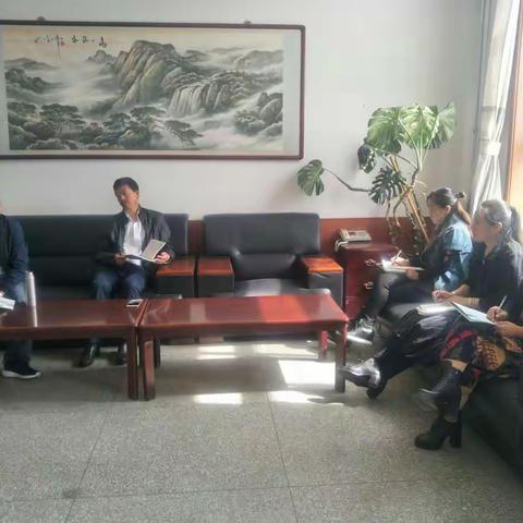 学区督导到我校 精准指导促提高