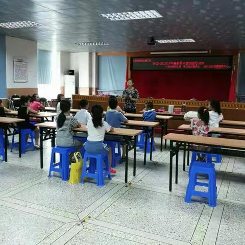 大浪街道民生微实事 浪口社区2017年暑假夏令营国画培训班开课啦