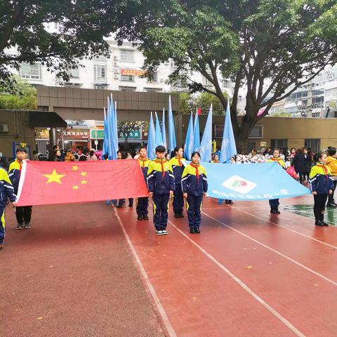 富乐实验小学一年七班冬季运动会精彩花絮