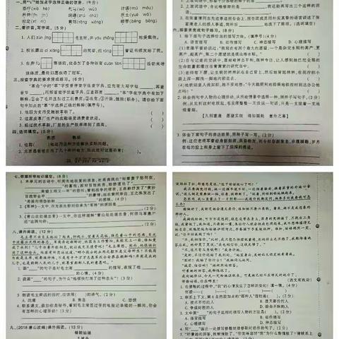 线上检测，以考促学——李营小学月考检测