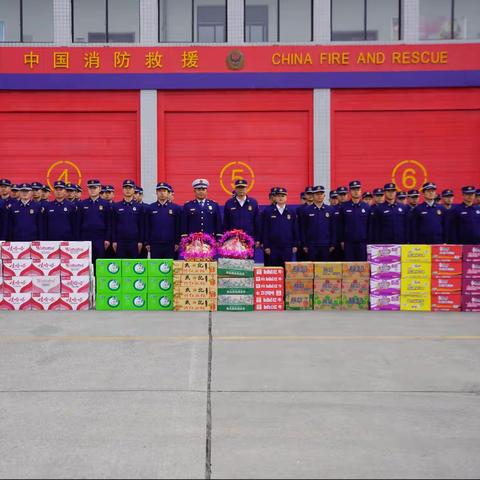 鼓干劲暖人心！汉滨、高新大队看望慰问体能示教提升班及森林灭火培训班全体人员