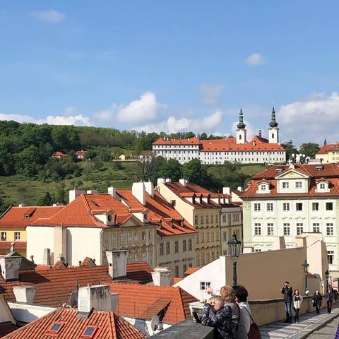 春到金色布拉格（捷克首都）