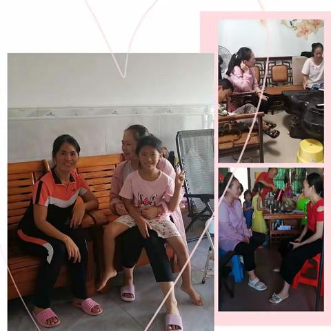 “用心关怀，关注幼儿暑假安全”—白沙黎族自治县邦溪镇中心幼儿园大一班家访活动