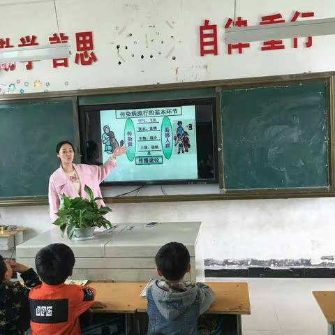 延津县胜利小学预防肺结核疾病宣传活动