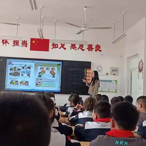 教不研则浅，研不教则枯。—暨平邑县第七实验小学英语备课活动