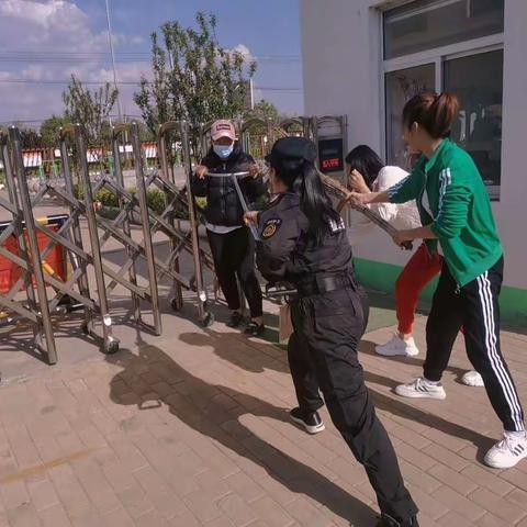 西小王镇小屯幼儿园【防爆演练活动】