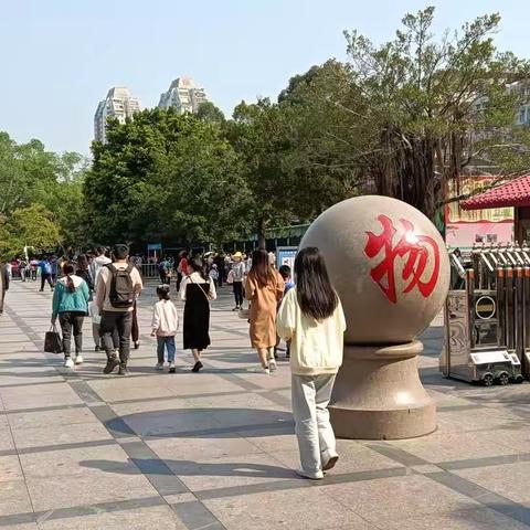 今天不知道是什么日子动物园超多人