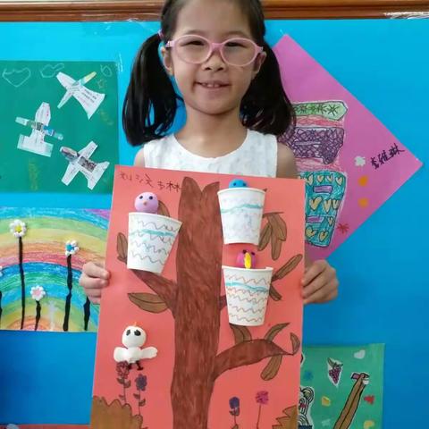 创意班作品集《小鸟的家》