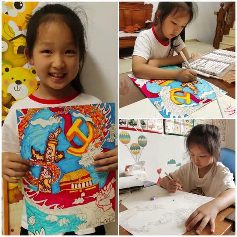 【课程育人】童心向党 不负韶华——芒市四小二（3）班第十九周德育主题作业