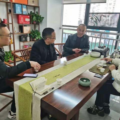 县产业园区到企业开展节后复工走访活动