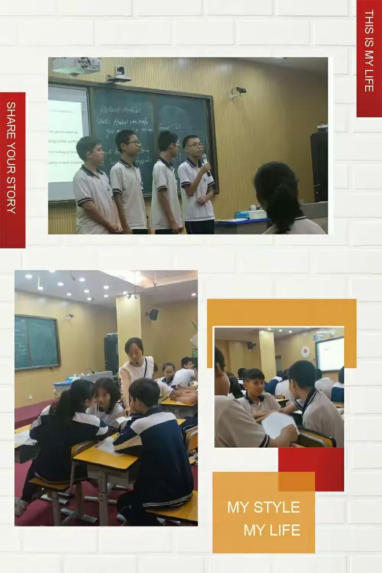 张校长向大家介绍了三亚四中英语组的团队工作,并指出,教师个人的成长