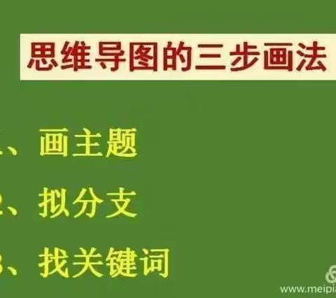 巧绘思维导图  了解传统节日