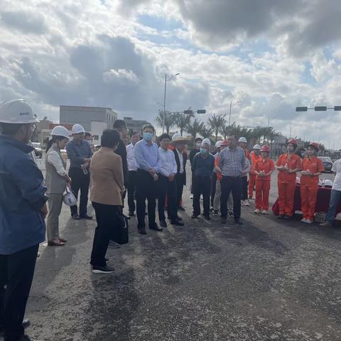 省委常务副秘书长王磊带队调研涉及村民安置项目