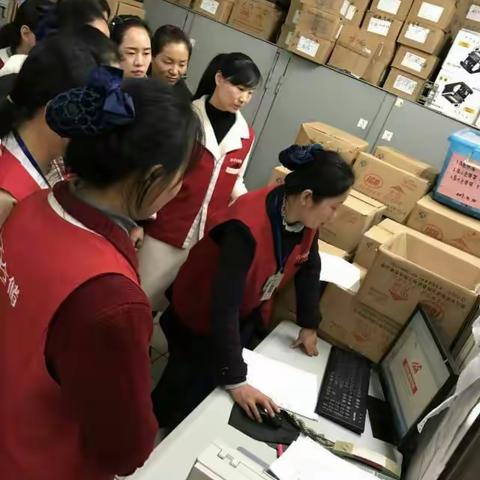 阳逻店收银区服务标准学习