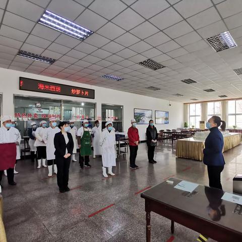 文旅餐饮公司机关食堂：当好“后勤兵” 守好大后方