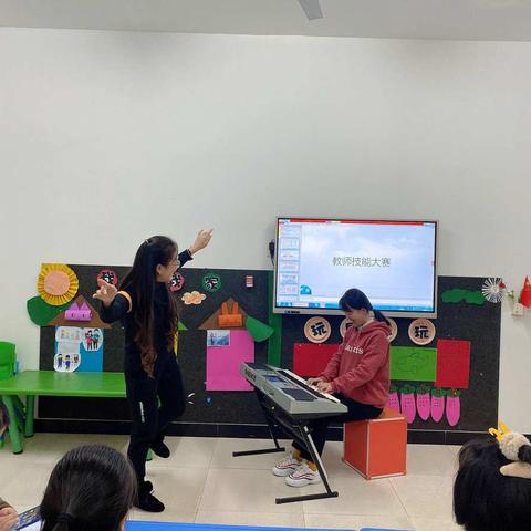 【党建+保教】岳庙中心幼儿园教师技能大赛