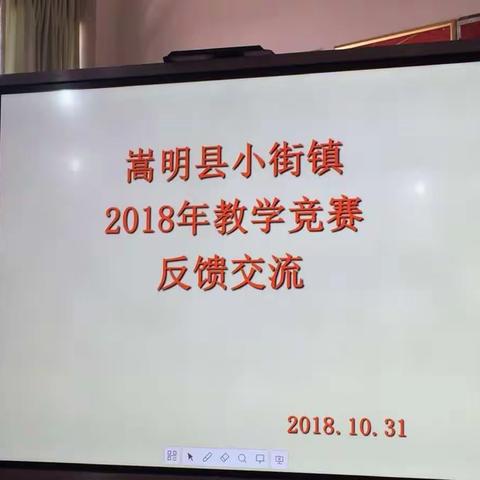 交流学习，共同提高——小街镇中心学校2018年教师课堂教学竞赛展示活动