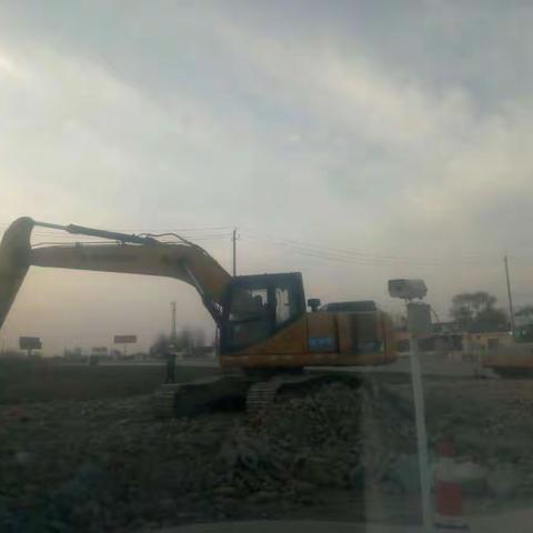 11月22日中铂物流园施工现场