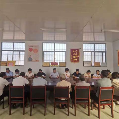 县纪委机关第一党支部和耿庄村党支部召开九月份主题党日活动